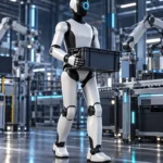 UBTECH Walker S2 humanoid robot — RoviVox editorial illustration
