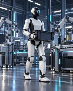 UBTECH Walker S2 humanoid robot — RoviVox editorial illustration